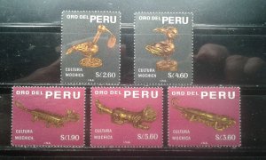  Peru #505-509 MNH e197.4596