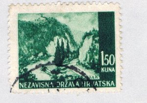Croatia 34 Used Zelanjak 2 1941 (BP85720)