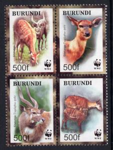 Burundi 774 Mammals MNH VF