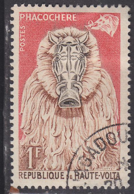 Burkina Faso 74 Wart Hog Costume 1960