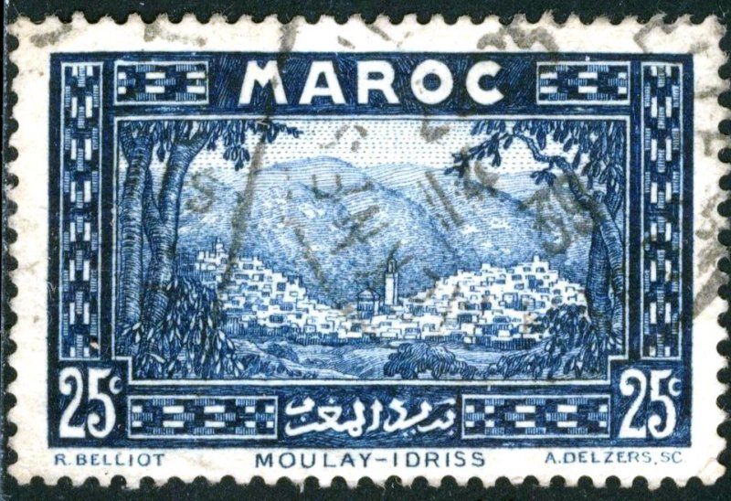 FRENCH MOROCCO - SC #131 - USED - 1933 - MORO003