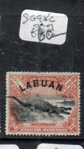 LABUAN  12 C  CROCODILE    SG 98C   MOG         P0529C H