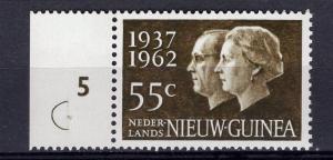 Netherlands  New Guinea  #45  MNH 1962  Juliana and Bernhard