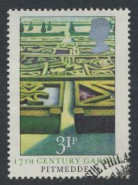 Great Britain  SG 1226 SC# 1030 Used / FU with First Day Cancel - Gardens