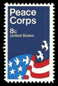 PCBstamps   US #1447 8c Peace Corps, MNH, (2)