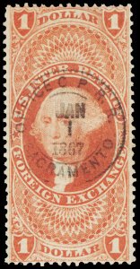 U.S. REV. FIRST ISSUE R68c  Used (ID # 118602)