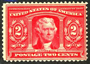 U.S. #324 MINT OG NH