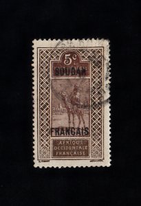 French Sudan Scott #24 Used