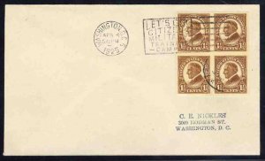 United States First Day Covers #576 Cat60, 1925 1 1/2c Warren G. Harding, unc...