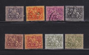 Portugal 762-764, 766, 768-769, 771 U Equestrain Seal (D)