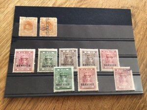 India State Indore mounted mint & used stamps A12526