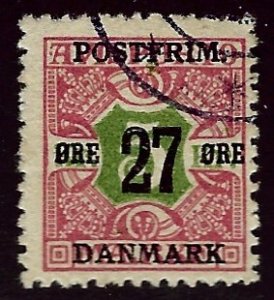 Denmark SC#143 Used F-VF hr SCV$15.00...Worth a Look!!