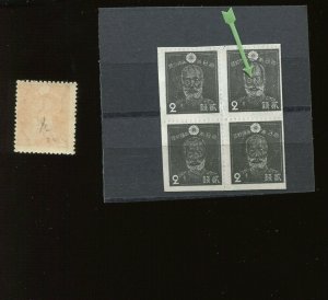 Ryukyu Islands 3X2a Miyako Provisional Mint Stamp (Lot Bz 487)
