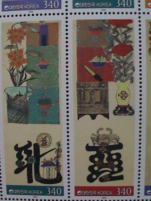 ​KOREA-1999 SC#1981 THE BEAUTIFUL SERIES OF KOREA FULL SHEET MNH VERY FINE