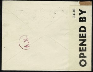 G.B.KG VI 1943 RED CROSS MESSAGE SCHEME COVER WITH SG 469 IN FAIR CONDITION