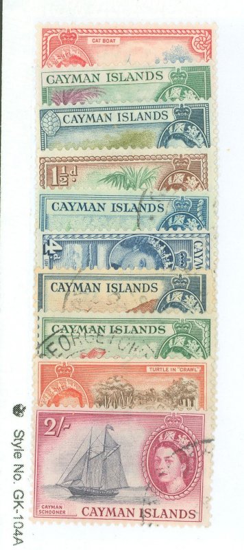 Cayman Islands #135/146 Unused