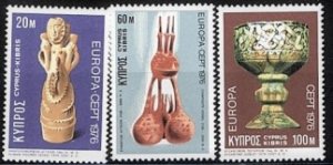 CYPRUS - 1976 - EUROPA - MNH - ARCHAEOLOGICAL ARTEFACTS