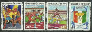 Ivory Coast #991-4 MNH Set