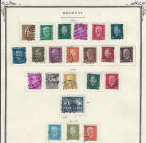 Germany 366-384  [U] CV $35.00