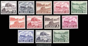 Iceland Scott 257 Mint never hinged.