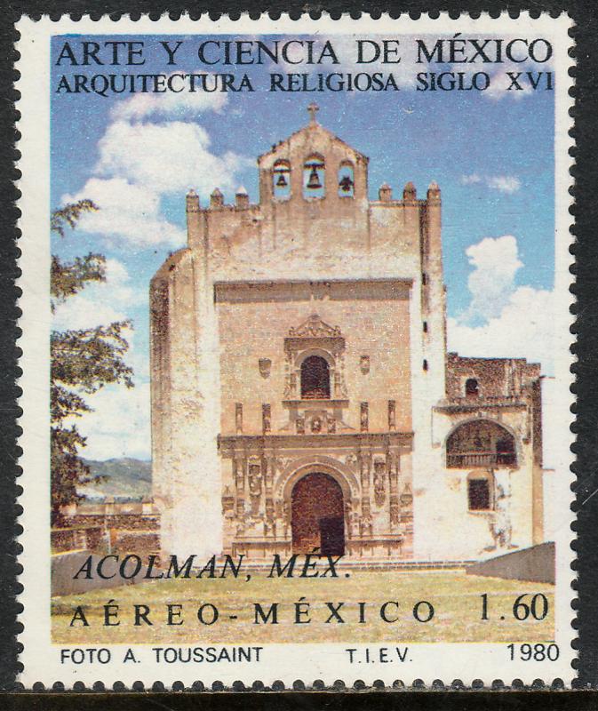 MEXICO C627,  Art and Science (Series 8) MINT, NH. F-VF.