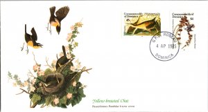 Dominica, Worldwide First Day Cover, Birds