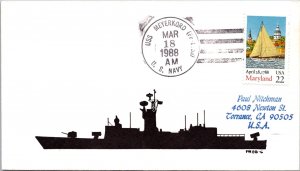 USS Meyerkord - 3.18.1988 - F44784