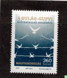 Hungary Sc 4413 MNH of 2016 - Vicyims of Soviet Gulag & GUPVI Labor camps - HO09