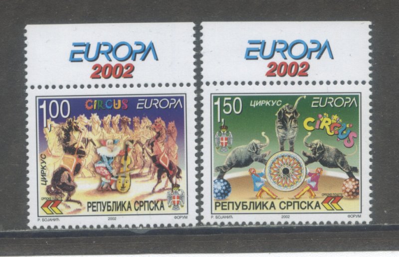 Bosnia & Herzegovina (Serb Admin) 172-3  MNH