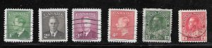 Canada #Z11 Used Mixture 10 Cent Collection / Lot