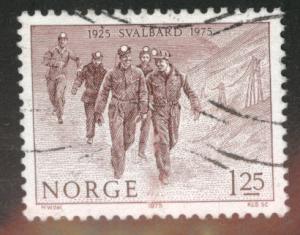 Norway Scott 661 used stamp 1975 