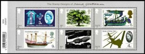 MS4635a 2022 David Gentleman miniature sheet barcode UNMOUNTED MINT
