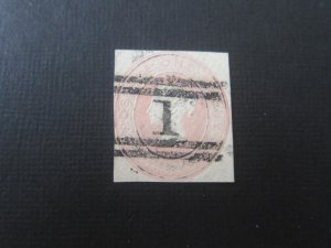 GB QV Postal Stationery Cutdown  Stock#19091