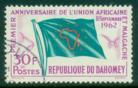 Dahomey 1962 African & Malagache Union CTO