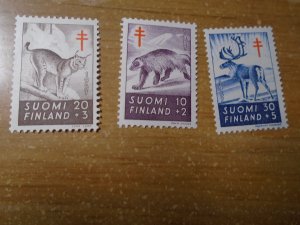 Finland  #  B142-44  MH