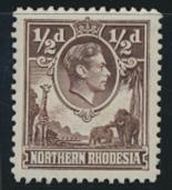 Northern Rhodesia  SG 26 SC# 26 MNH - see details