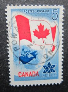 Canada #453 CDS Cancel Powassan ON {ebhs1}