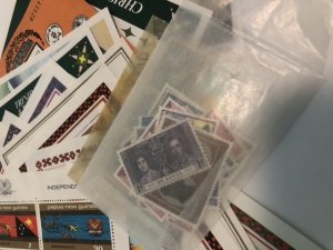 W.W Stamps In Glassine’s Some Old China-N.Korea +  Might Find GEMS