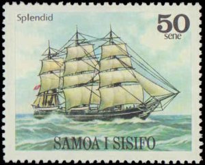 Samoa #503-506, Complete Set(4), 1979, Ships, Never Hinged