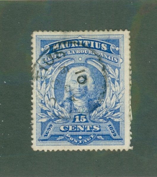 MAURITIUS 115 USED CV $5.00 BIN $2.25