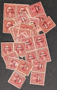 EDW1949SELL : USA 1928 Scott #647. 60 stamps. All Fresh & Mint NH. Catalog $435.