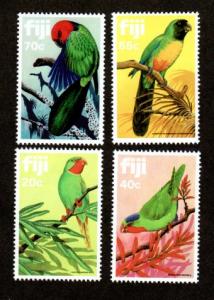 Fiji 481-484 Mint NH Parrots!