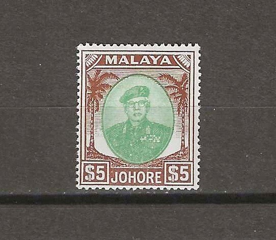 MALAYA/JOHORE 1949/55 SG 147 MNH