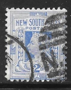 Australian States New South Wales 99: 2d Victoria, used, AVG