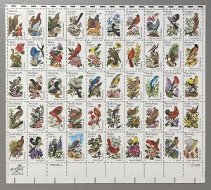 U.S. 1982 #1953-2002 Sheet, State Birds & Flowers, **MNH**.