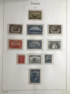 Canada Lighthouse Album Page with MH (192//C4) Stamps - Pg 18 CV$215 Cartier UPU