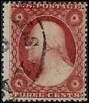 26 Used... SCV $21.00... Brownish Carmine