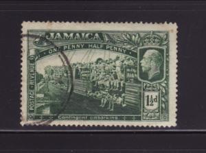 Jamaica 77 U King George V, Soldiers (B)