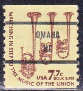 Precancel - Omaha, NE PSS 1614-81 - Bureau Issue