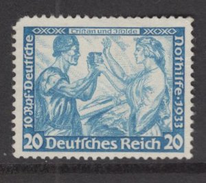 GERMANY B55   NO GUM TRISTAN AND ISOLDE ISSUE 1933